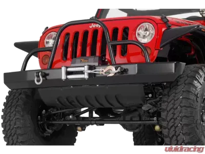 Warrior Products Rock Crawler Bumper w/Winch Mount And D-Ring Mounts Jeep JK Wrangler | Unlimited 07-17 - 596