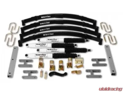 Warrior Products Rear Leaf Springs For 2" Lift Kit Jeep YJ Wrangler 87-96 - 800024