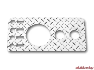 Warrior Products Dash Overlay No Radio Cutout Jeep CJ5 | CJ7 | CJ8 76-86 - 90416PC