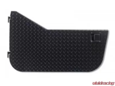 Warrior Products Half Door Pair Smooth Black Finish Jeep CJ7 76-79 - S904DOOR