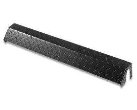 Warrior Products Front Frame Cover Aluminum Black Diamond Plate Jeep CJ7 | CJ8 76-86