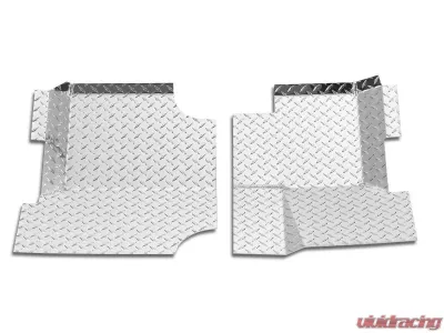 Warrior Products Floor Board Aluminum Diamond Plate Finish Jeep YJ Wrangler 87-96 - 907BRD