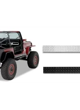 Warrior Products Backplates Smooth Black Finish Jeep YJ Wrangler 87-96                                     - S908C - Image 2