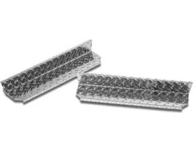Warrior Products Factory Step Cover Aluminum Diamond Plate Finish Jeep YJ Wrangler 87-96