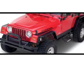 Warrior Products Front Fender Cover Smooth Black Jeep TJ Wrangler 1997