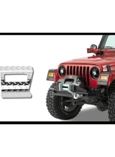 Warrior Products Front Fender Rock Protector Smooth Black Finish Jeep LJ Unlimited 04-06                                     - S91601 - Image 2