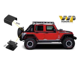 Warrior Products Spare Tire Spacer Combo Kit Jeep JK Wrangler | Unlimited 07-17