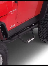 Warrior Products Factory Step Cover Aluminum Black Diamond Plate Jeep TJ Wrangler 97-06                                     - 916SPC - Image 2