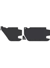 Warrior Products Full Side Armor Aluminum Black Diamond Plate 4 Door Jeep JK Wrangler 07-17                                     - 941PC - Image 3