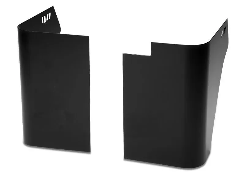 Warrior Products Rear Corners No Holes Smooth Black 12 Gauge Steel Jeep YJ Wrangler 87-96 - S907