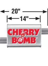 Muffler - Cherry Bomb Turbo                                     - 16813CB - Image 2