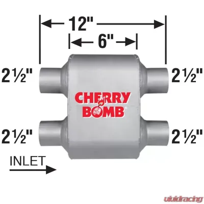Muffler - Cherry Bomb Extreme - 7481CB