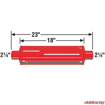 Muffler - Cherry Bomb Hot Rod - 87885CB