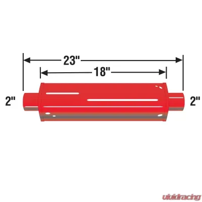Muffler - Cherry Bomb Hot Rod - 87886CB