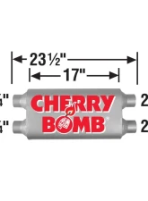 Muffler - Cherry Bomb Vortex                                     - 88115CB - Image 2