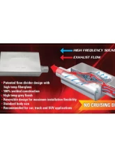 Muffler - Cherry Bomb Vortex                                     - 88111CB - Image 2