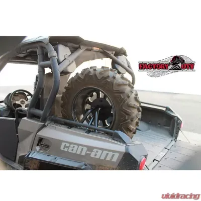 Factory UTV Can-Am Commander Bed Mount Spare Tire Carrier - ComBSTM