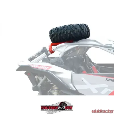 Factory UTV Above Roof Dual Clamp Spare Tire Mount Can-Am Maverick Trail 08-19 - MavTrDCSTM