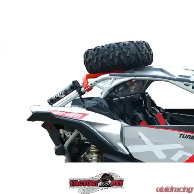 Factory UTV Above Roof Dual Clamp Spare Tire Mount Can-Am Maverick Trail 08-19 - MavTrDCSTM