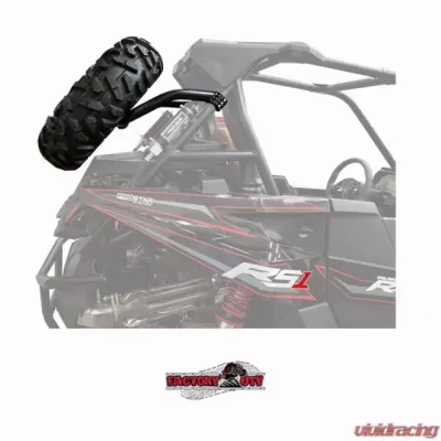 Factory UTV Dual Clamp Spare Tire Mount Polaris RZR RS1 18-19 - RS1DCSTM
