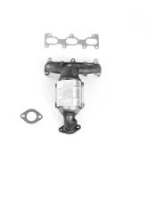 CARB Compliant Direct Fit OBDII Manifold Converter Hyundai Tiburon Front Right 2003-2005 2.7L V6                                     - 751051 - Image 2