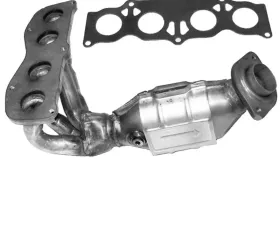 CARB Compliant Direct Fit OBDII Manifold Converter Toyota Rav4 Front 2006-2007 2.4L 4-Cyl