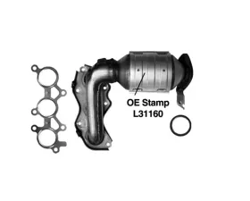 CARB Compliant Direct Fit OBDII Manifold Converter