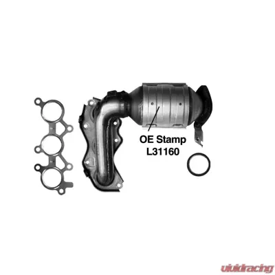 CARB Compliant Direct Fit OBDII Manifold Converter - 751159