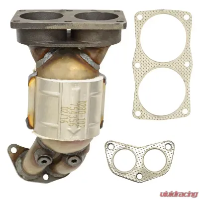 CARB Compliant Direct Fit OBDII Converter Nissan Sentra Front 2001-2002 1.8L 4-Cyl - 754356