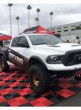 ADV Fiberglass Half Carbon Fiberglass Body Kit Dodge Ram TRX 2009-2018                                     - AFC 169HCF - Image 3