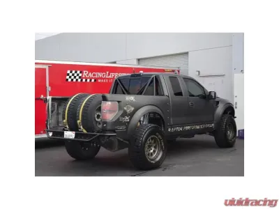 ADV Fiberglass Bedsides 2.5 Inch Flare 1 Inch Ford Raptor 10-14 - AFC 138