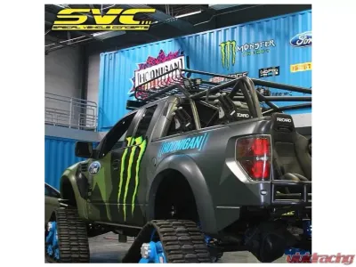 ADV Fiberglass Bedsides 2.5 Inch Flare 1 Inch Ford Raptor 10-14 - AFC 138