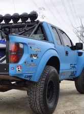 ADV Fiberglass Bedsides 2.5 Inch Flare 1 Inch Ford Raptor 10-14                                     - AFC 138 - Image 5