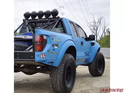 ADV Fiberglass Bedsides 2.5 Inch Flare 1 Inch Ford Raptor 10-14 - AFC 138