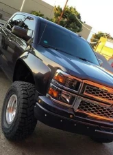 ADV Fiberglass Fenders 4 Inch Flare 2 Inch Rise Chevrolet Silverado 2014+                                     - AFC 147 - Image 3
