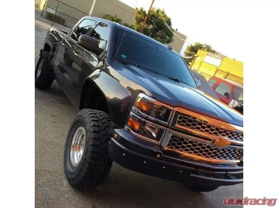 ADV Fiberglass Fenders 4 Inch Flare 2 Inch Rise Chevrolet Silverado 2014+ - AFC 147