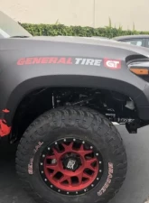 ADV Fiberglass Fenders 4 Inch Flare 2 Inch Rise Toyota Tacoma 2016+                                     - AFC 156 - Image 7
