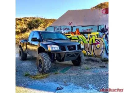 ADV Fiberglass Bedsides 4.5 Inch Flare 3 Inch Rise Nissan Titan 04-14 - AFC 95
