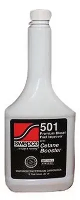 SWEPCO 501 Premium Diesel Fuel Improver 12OZ Bottle PSC Performance Steering Components - FL-SWE501
