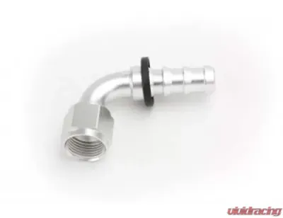 Fitting, #12 JIC 90 Degree Low Pressure Push Lock PSC Performance Steering Components - HF-LP9012