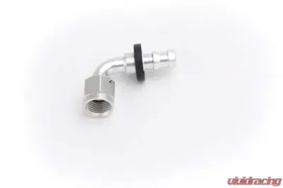 Fitting, #6 JIC 90 Degree Low Pressure Push Lock PSC Performance Steering Components - HF-LP906