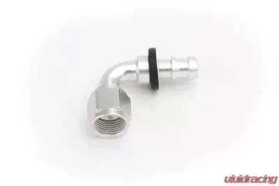 Fitting, #8 JIC 90 Degree Low Pressure Push Lock PSC Performance Steering Components - HF-LP908