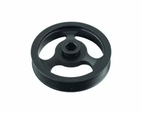 5.0 Inch Power Steering Pump Pulley, 6 Rib Serpentine for Type II Power Steering Pump PSC Performance Steering Components