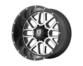 XD Series XD820 Grenade Wheel 22x12 8x8x170 -44mm Satin Black Machined Face