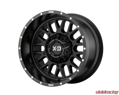 XD Series XD842 Snare Wheel 20x9 6x114.3/6x139.7 +18mm Satin Black - XD84229070718