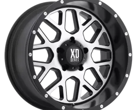 XD XD820 Grenade Wheel 20x10 6x135 -24mm Satin Black w/Machined Face