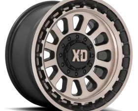 XD XD856 Omega Wheel 17x9 Blank +18mm Satin Black w/Bronze Tint