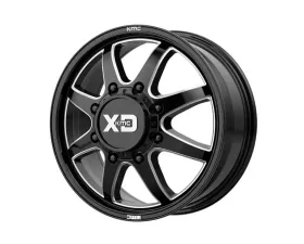 XD Series XD845 - Front Wheel 22x8.25 8X6.5 105mm Gloss Black Milled