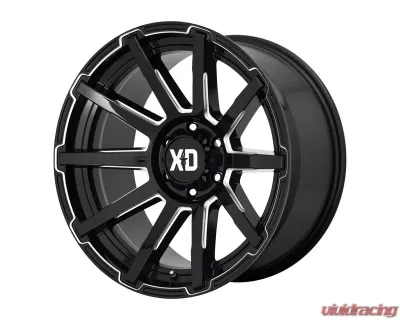 XD Series Outbreak Wheel 20x10 6X135 -18mm Gloss Black Milled - XD84721063318N