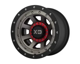 XD XD137 FMJ Wheel 17x9 5X150 -12mm Satin Black Dark Tint